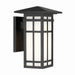 Minka-Lavery - 71182-899 - One Light Wall Sconce - Grydton - Dark Matte Black