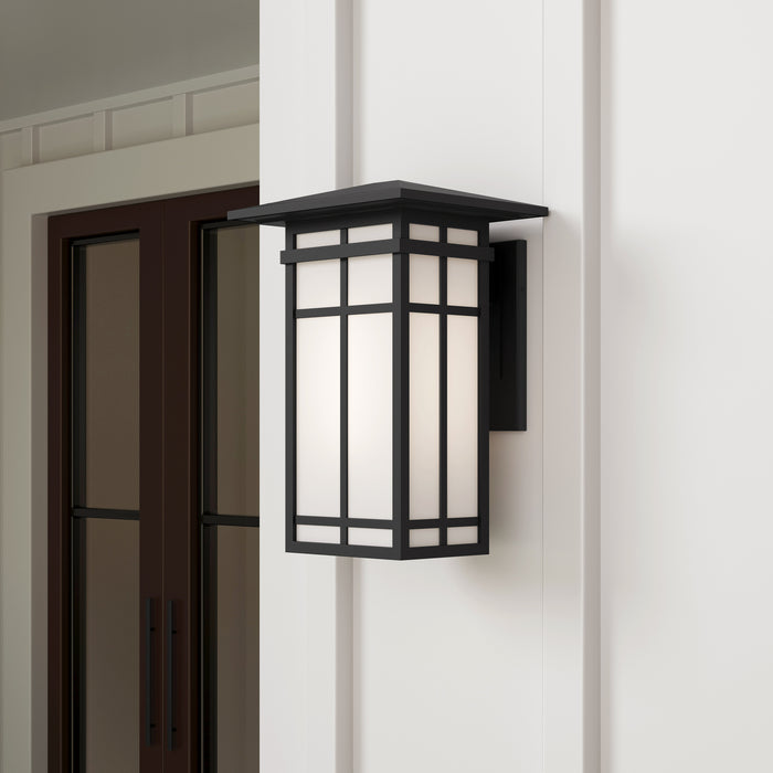 Minka-Lavery - 71182-899 - One Light Wall Sconce - Grydton - Dark Matte Black