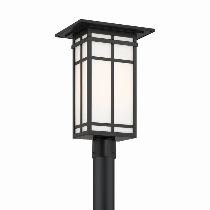 Minka-Lavery - 71186-899 - One Light Post Lantern - Grydton - Dark Matte Black