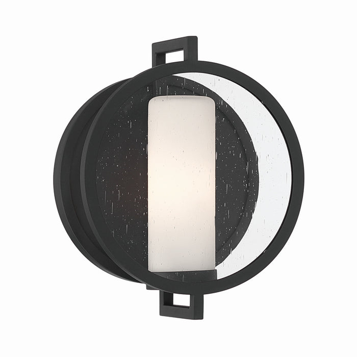 Minka-Lavery - 71270-66 - One Light Wall Sconce - Halin - Sand Coal Black