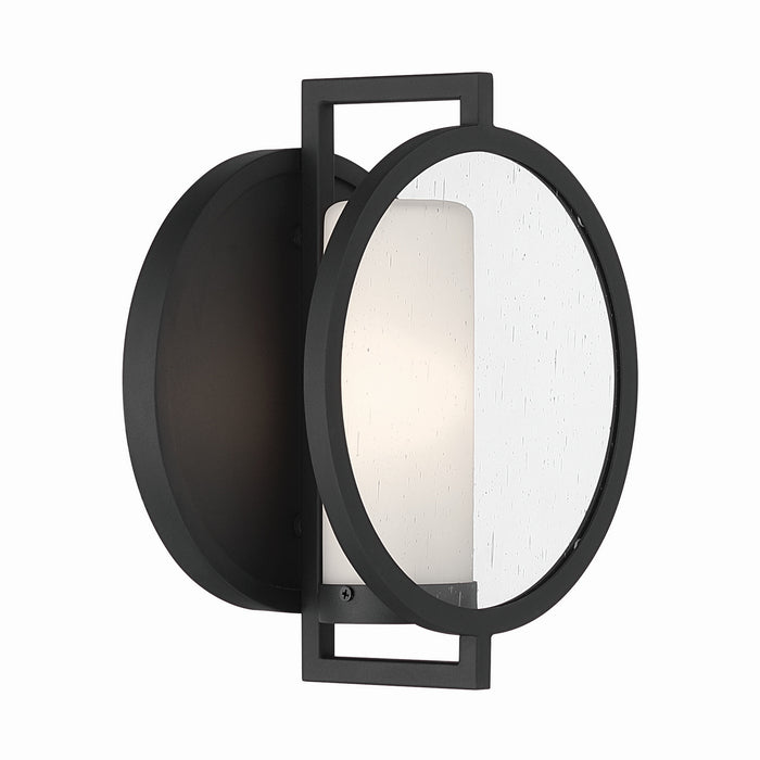 Minka-Lavery - 71270-66 - One Light Wall Sconce - Halin - Sand Coal Black