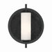 Minka-Lavery - 71271-66 - One Light Wall Sconce - Halin - Sand Coal Black