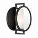 Minka-Lavery - 71271-66 - One Light Wall Sconce - Halin - Sand Coal Black