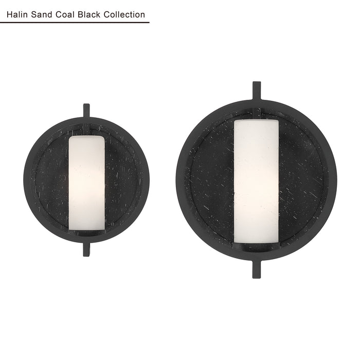 Minka-Lavery - 71271-66 - One Light Wall Sconce - Halin - Sand Coal Black