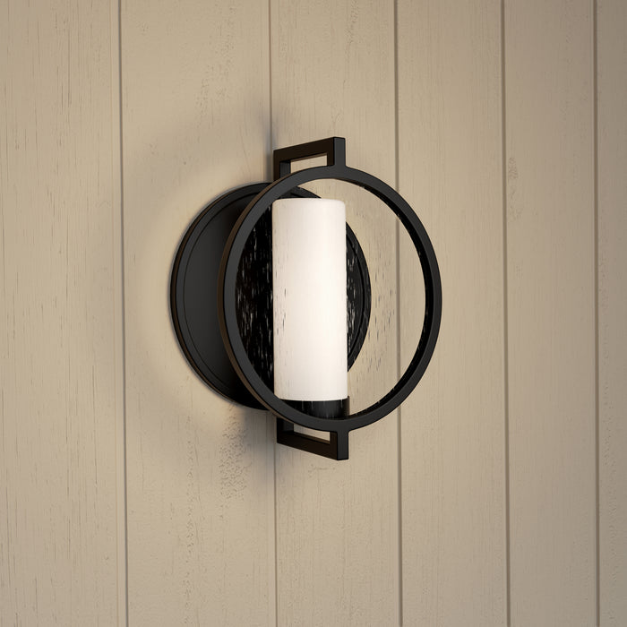 Minka-Lavery - 71271-66 - One Light Wall Sconce - Halin - Sand Coal Black
