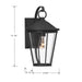 Minka-Lavery - 71281-66 - One Light Wall Sconce - Outremont - Sand Coal Black