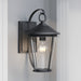 Minka-Lavery - 71281-66 - One Light Wall Sconce - Outremont - Sand Coal Black