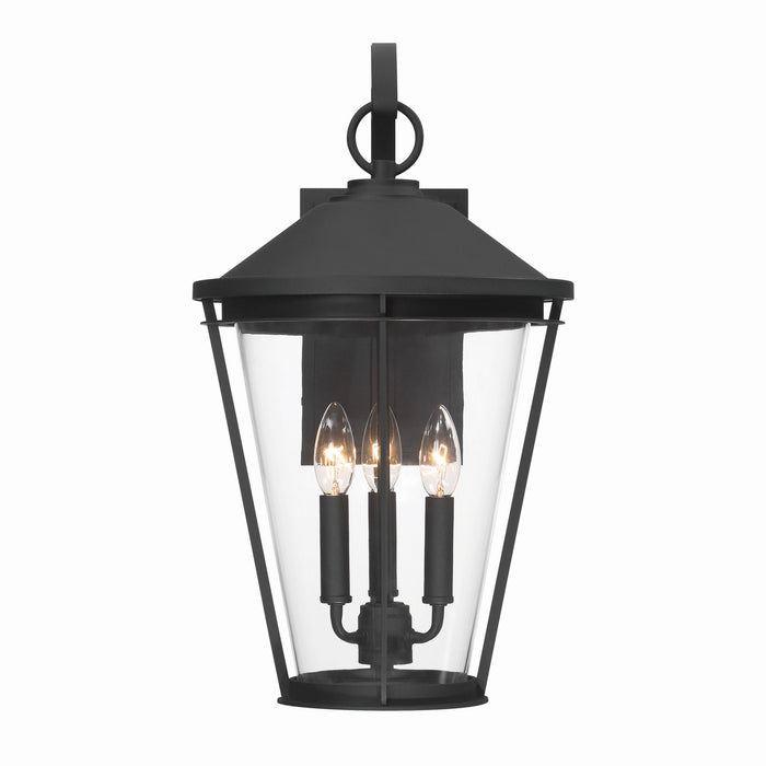 Minka-Lavery - 71283-66 - Three Light Wall Lantern - Outremont - Sand Coal Black