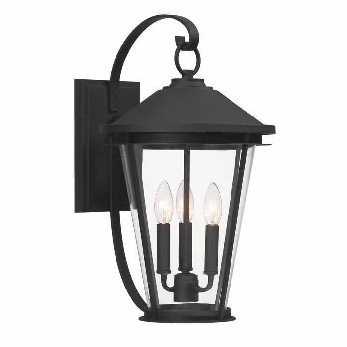 Minka-Lavery - 71283-66 - Three Light Wall Lantern - Outremont - Sand Coal Black