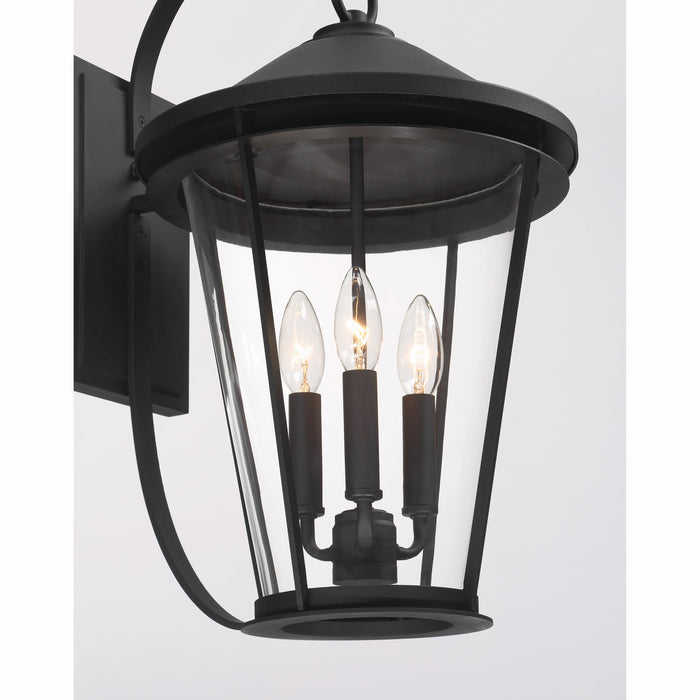 Minka-Lavery - 71283-66 - Three Light Wall Lantern - Outremont - Sand Coal Black