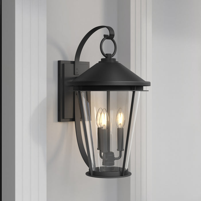 Minka-Lavery - 71283-66 - Three Light Wall Lantern - Outremont - Sand Coal Black