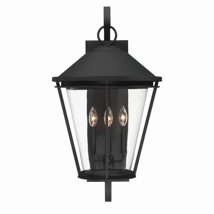 Minka-Lavery - 71284-66 - Four Light Wall Lantern - Outremont - Sand Coal Black