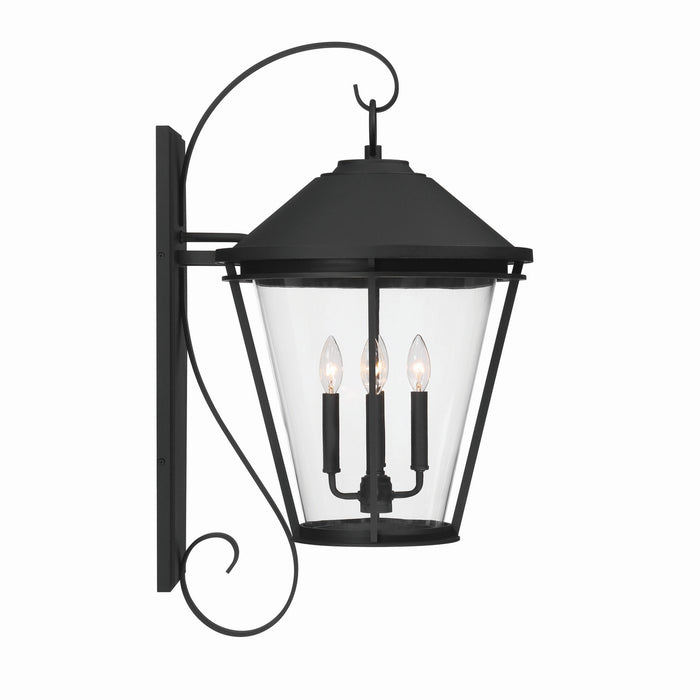 Minka-Lavery - 71284-66 - Four Light Wall Lantern - Outremont - Sand Coal Black