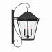 Minka-Lavery - 71284-66 - Four Light Wall Lantern - Outremont - Sand Coal Black