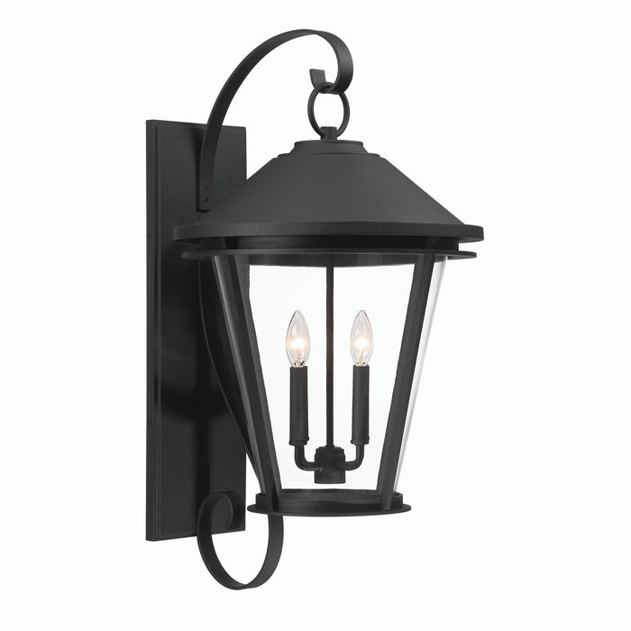Minka-Lavery - 71284-66 - Four Light Wall Lantern - Outremont - Sand Coal Black