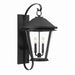 Minka-Lavery - 71284-66 - Four Light Wall Lantern - Outremont - Sand Coal Black