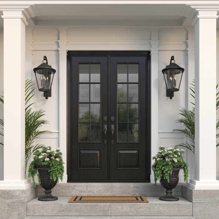 Minka-Lavery - 71284-66 - Four Light Wall Lantern - Outremont - Sand Coal Black
