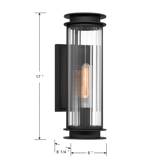 Minka-Lavery - 71290-66 - One Light Wall Sconce - Vessaro - Sand Coal Black