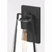 Minka-Lavery - 71300-66 - One Light Wall Sconce - Costa - Sand Coal Black