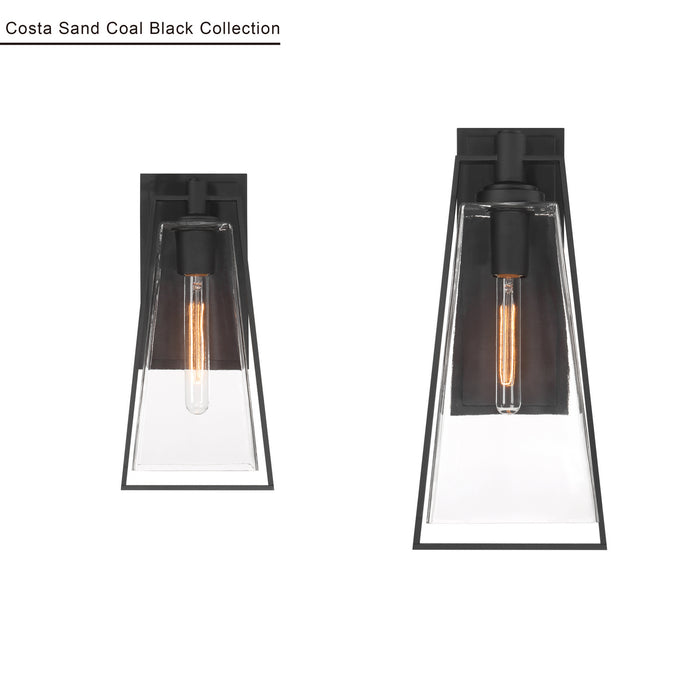 Minka-Lavery - 71300-66 - One Light Wall Sconce - Costa - Sand Coal Black