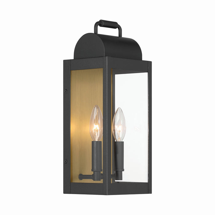 Minka-Lavery - 71310-877 - Two Light Wall Sconce - Calandra - Sand Coal Black