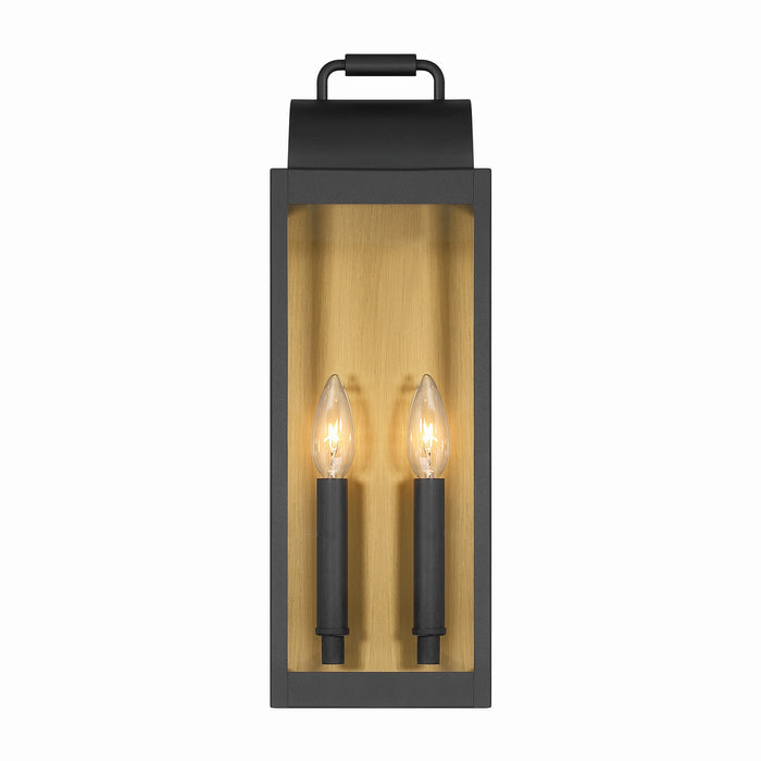 Minka-Lavery - 71312-877 - Two Light Wall Sconce - Calandra - Sand Coal Black