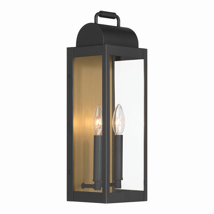 Minka-Lavery - 71312-877 - Two Light Wall Sconce - Calandra - Sand Coal Black
