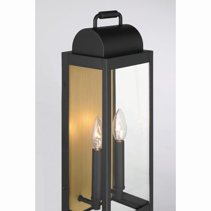 Minka-Lavery - 71312-877 - Two Light Wall Sconce - Calandra - Sand Coal Black