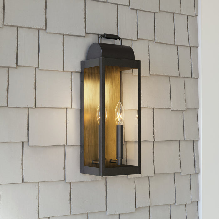 Minka-Lavery - 71312-877 - Two Light Wall Sconce - Calandra - Sand Coal Black