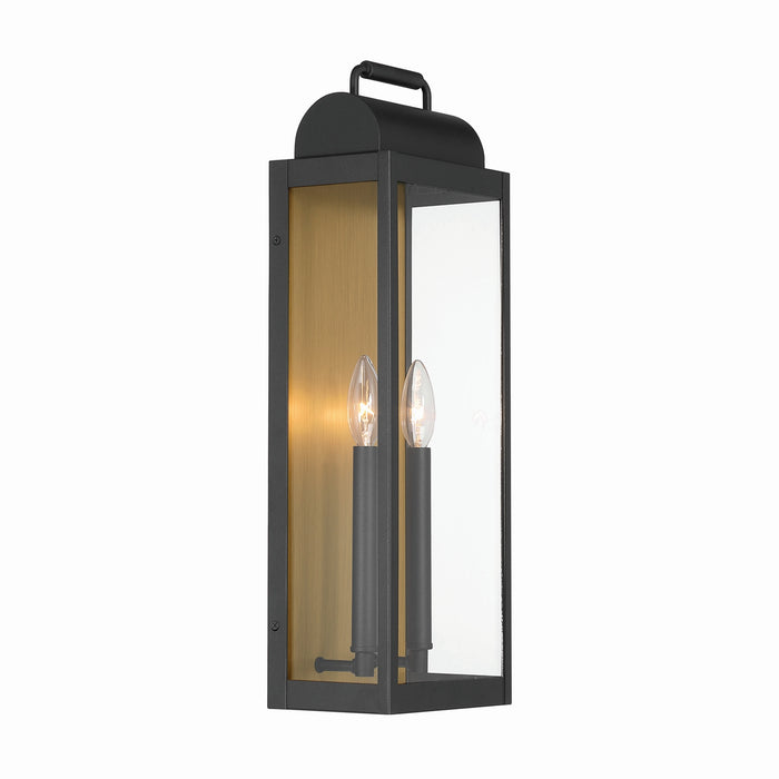 Minka-Lavery - 71313-877 - Two Light Wall Sconce - Calandra - Sand Coal Black