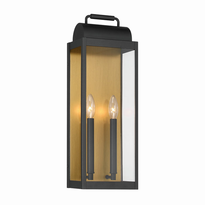 Minka-Lavery - 71313-877 - Two Light Wall Sconce - Calandra - Sand Coal Black