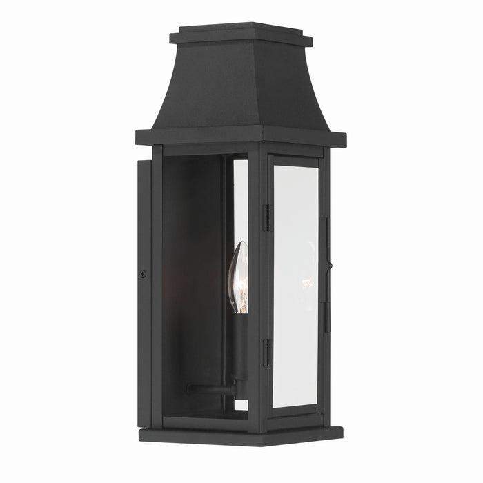 Minka-Lavery - 71320-66 - One Light Wall Sconce - Talburn - Sand Coal Black
