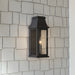 Minka-Lavery - 71320-66 - One Light Wall Sconce - Talburn - Sand Coal Black