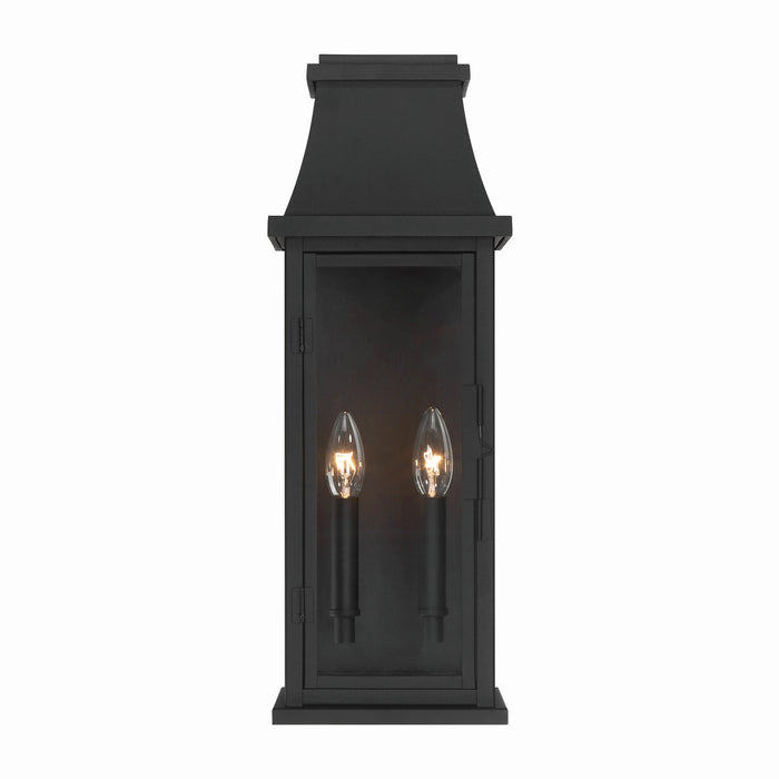 Minka-Lavery - 71322-66 - Two Light Wall Sconce - Talburn - Sand Coal Black