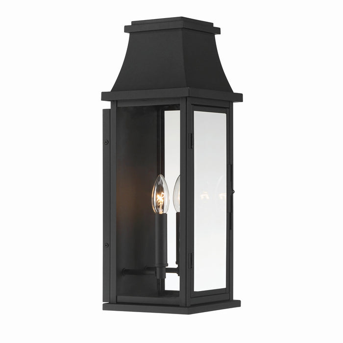 Minka-Lavery - 71322-66 - Two Light Wall Sconce - Talburn - Sand Coal Black