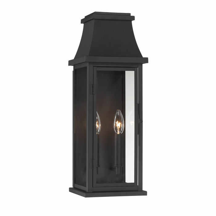 Minka-Lavery - 71322-66 - Two Light Wall Sconce - Talburn - Sand Coal Black
