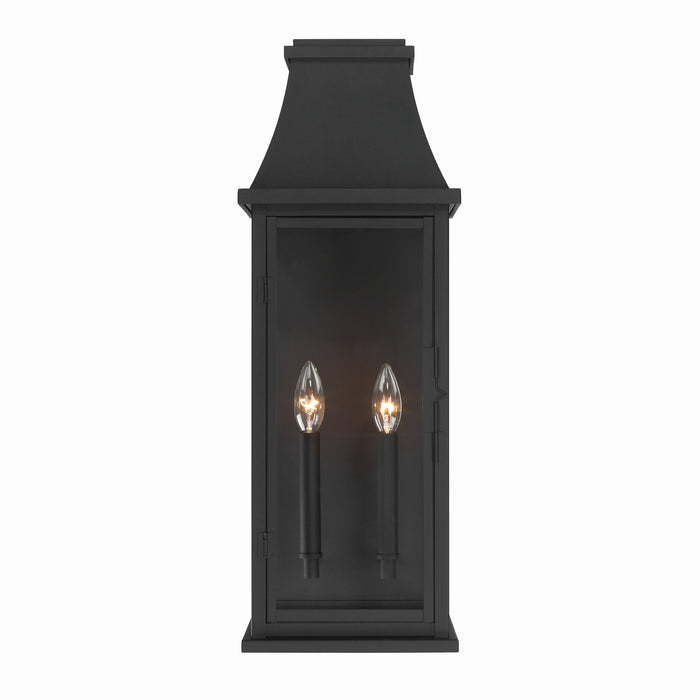 Minka-Lavery - 71323-66 - Two Light Wall Sconce - Talburn - Sand Coal Black