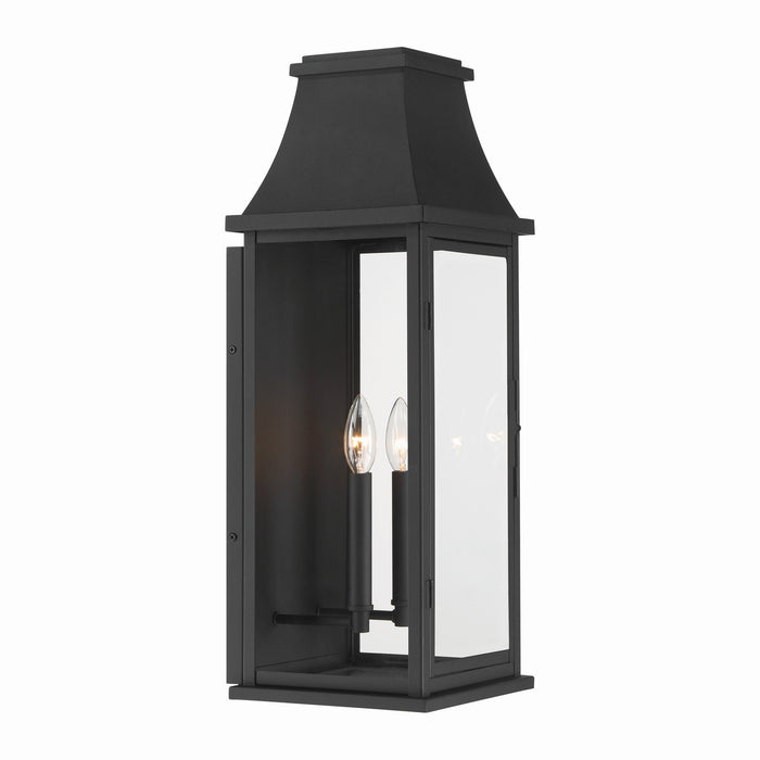 Minka-Lavery - 71323-66 - Two Light Wall Sconce - Talburn - Sand Coal Black