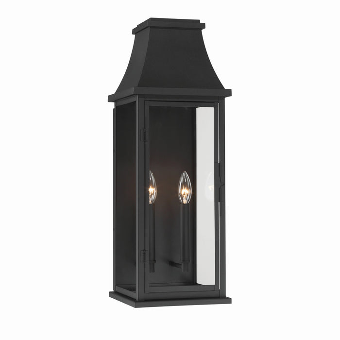 Minka-Lavery - 71323-66 - Two Light Wall Sconce - Talburn - Sand Coal Black