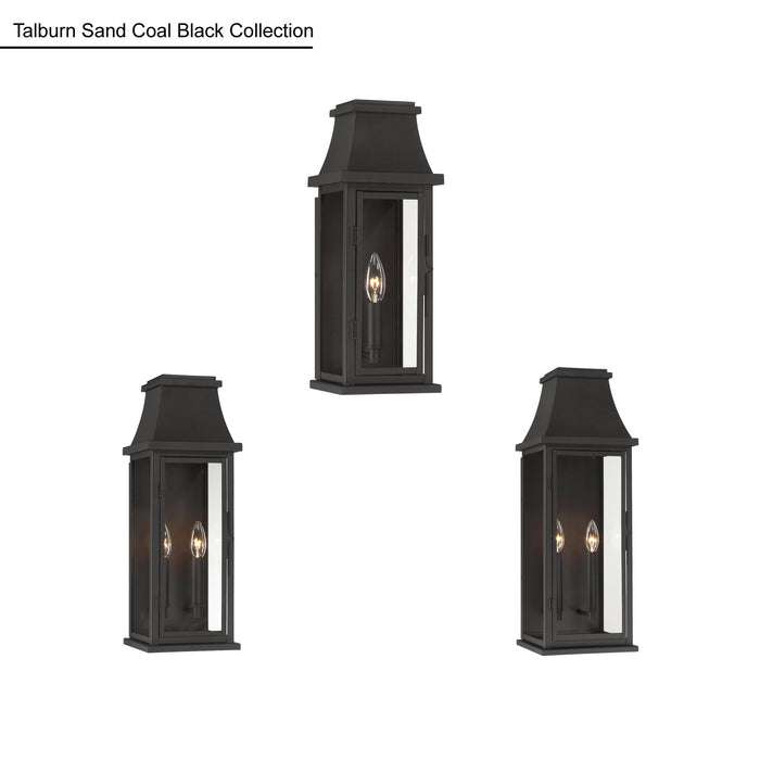 Minka-Lavery - 71323-66 - Two Light Wall Sconce - Talburn - Sand Coal Black