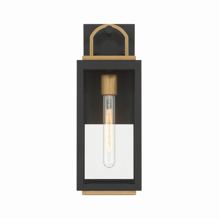 Minka-Lavery - 71330-734 - One Light Wall Sconce - Fenmark - Dark Matte Black