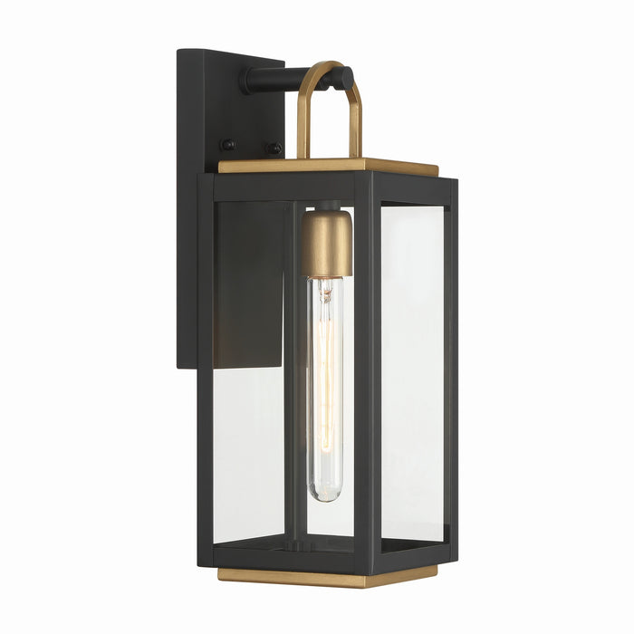 Minka-Lavery - 71330-734 - One Light Wall Sconce - Fenmark - Dark Matte Black