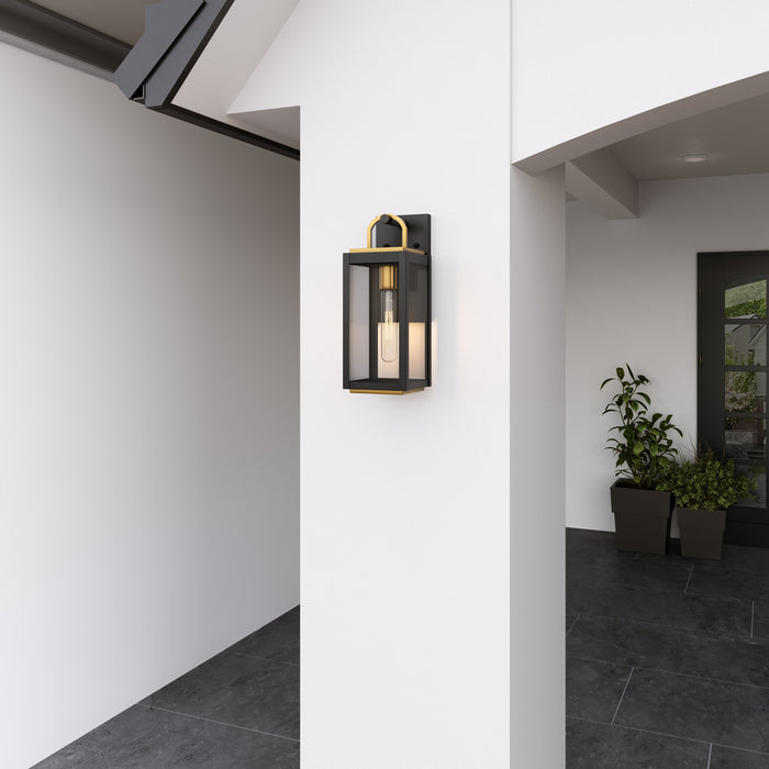 Minka-Lavery - 71330-734 - One Light Wall Sconce - Fenmark - Dark Matte Black