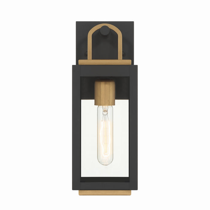 Minka-Lavery - 71331-734 - One Light Wall Sconce - Fenmark - Dark Matte Black