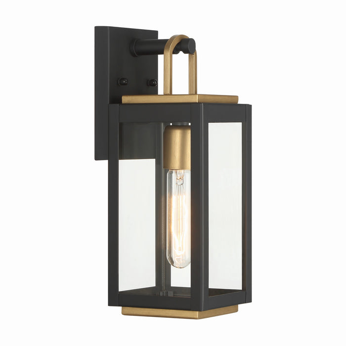 Minka-Lavery - 71331-734 - One Light Wall Sconce - Fenmark - Dark Matte Black