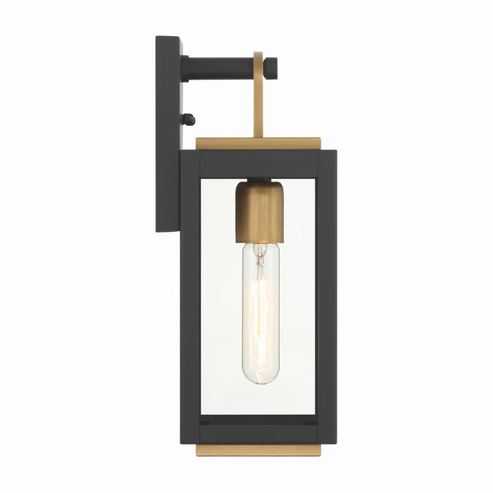 Minka-Lavery - 71331-734 - One Light Wall Sconce - Fenmark - Dark Matte Black