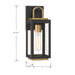 Minka-Lavery - 71331-734 - One Light Wall Sconce - Fenmark - Dark Matte Black