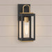 Minka-Lavery - 71331-734 - One Light Wall Sconce - Fenmark - Dark Matte Black