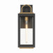 Minka-Lavery - 71332-734 - One Light Wall Sconce - Fenmark - Dark Matte Black