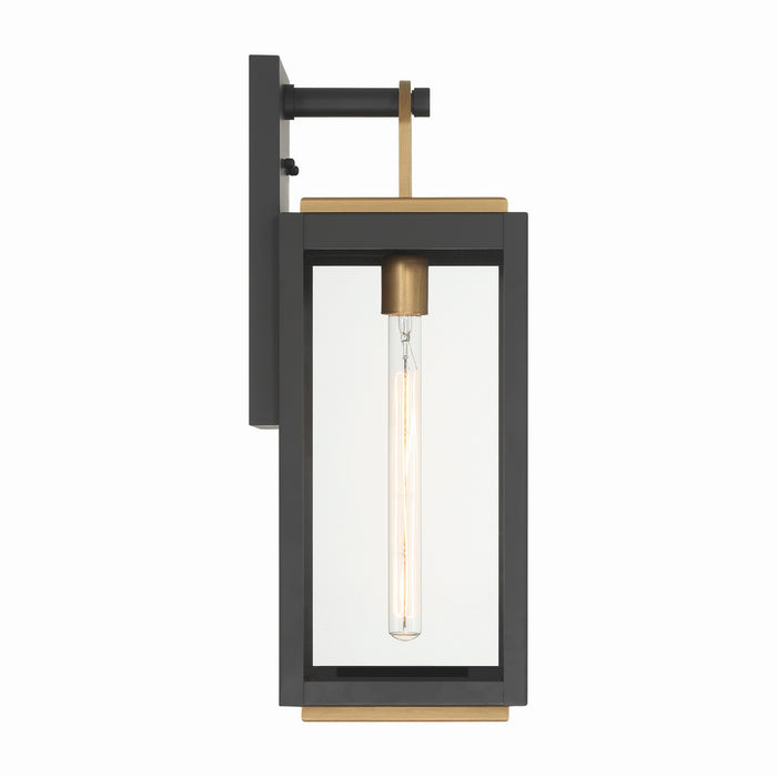 Minka-Lavery - 71332-734 - One Light Wall Sconce - Fenmark - Dark Matte Black